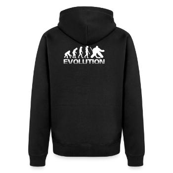 Gardien de but Evolution Hockey Gift - Veste à capuche bio Premium Unisexe - noir - Dos - Nico (187cm)
