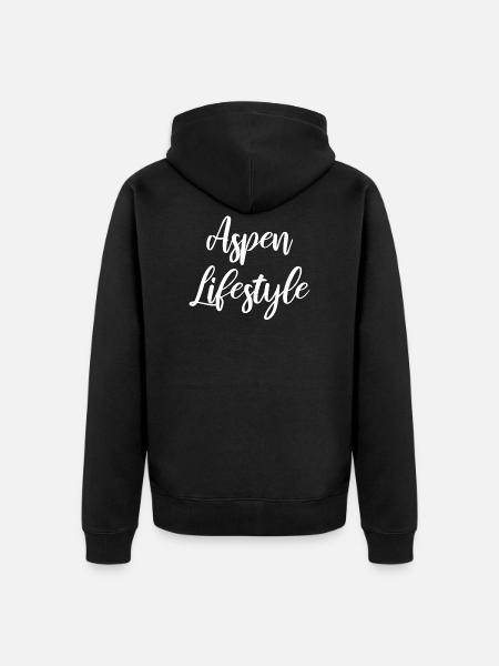 Aspen lifestyle - Unisex Premium Organic Zip Hoodie - black