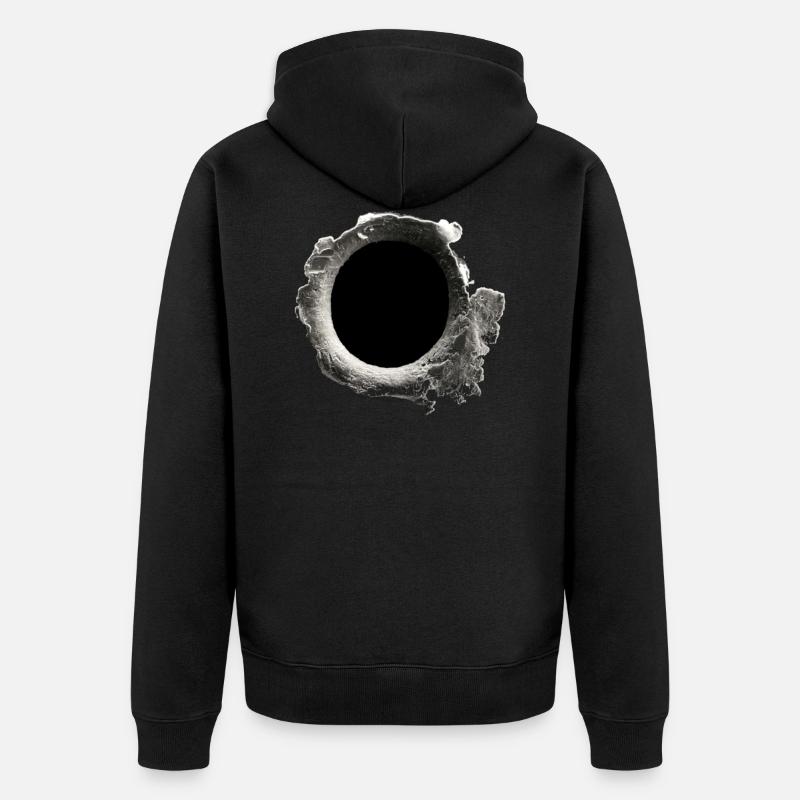 coup de feu - Veste à capuche bio Premium Unisexe - noir