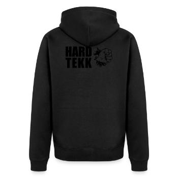 Hardtekk Hard Tekk - Veste à capuche bio Premium Unisexe - noir - Dos - Nico (187cm)