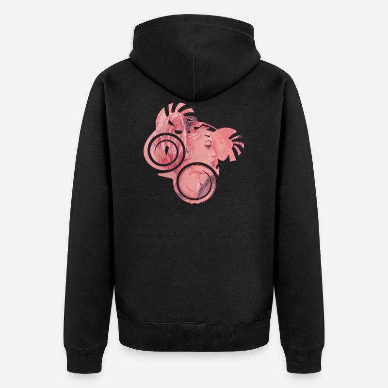 Star de cinéma - Veste à capuche bio Premium Unisexe - noir