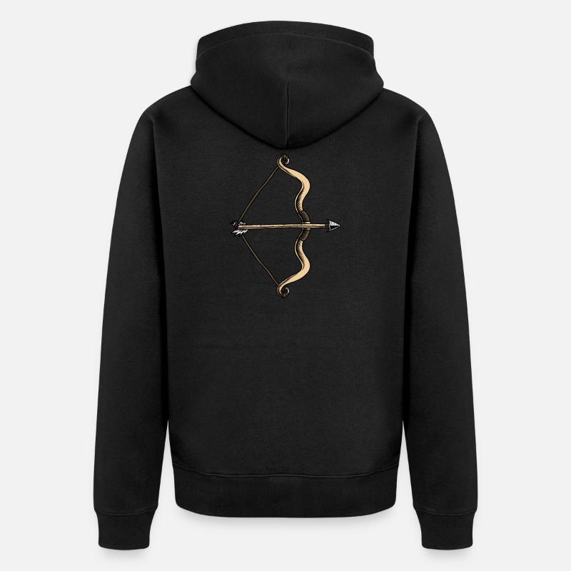 Sagittarius - Unisex Premium Organic Zip Hoodie - undefined