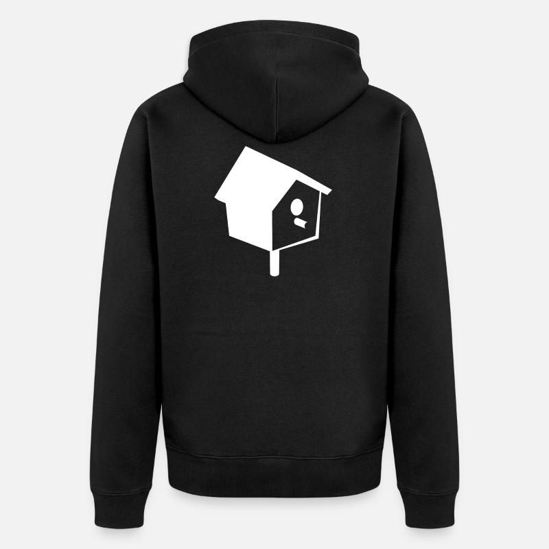 MAISON D’OISEAU - Veste à capuche bio Premium Unisexe - noir