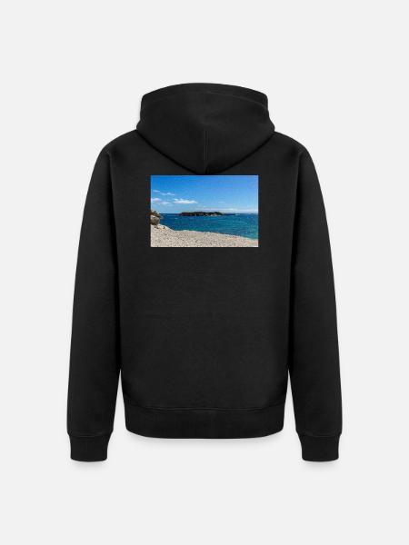 Hamelin Bay - South Western Australia - Unisex Premium Organic Zip Hoodie - black