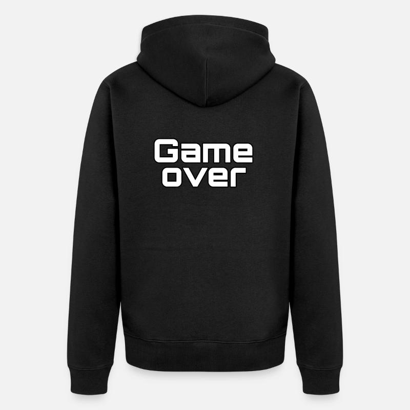 Jeu terminé - Veste à capuche bio Premium Unisexe - noir