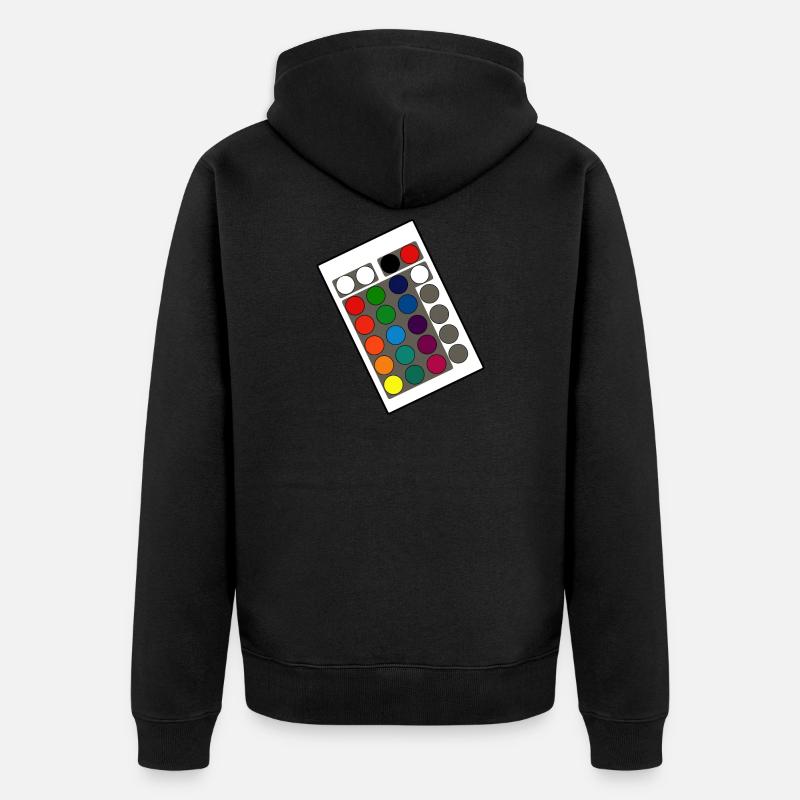 Télécommande LED - éclairage cadeau gamer - Veste à capuche bio Premium Unisexe - noir