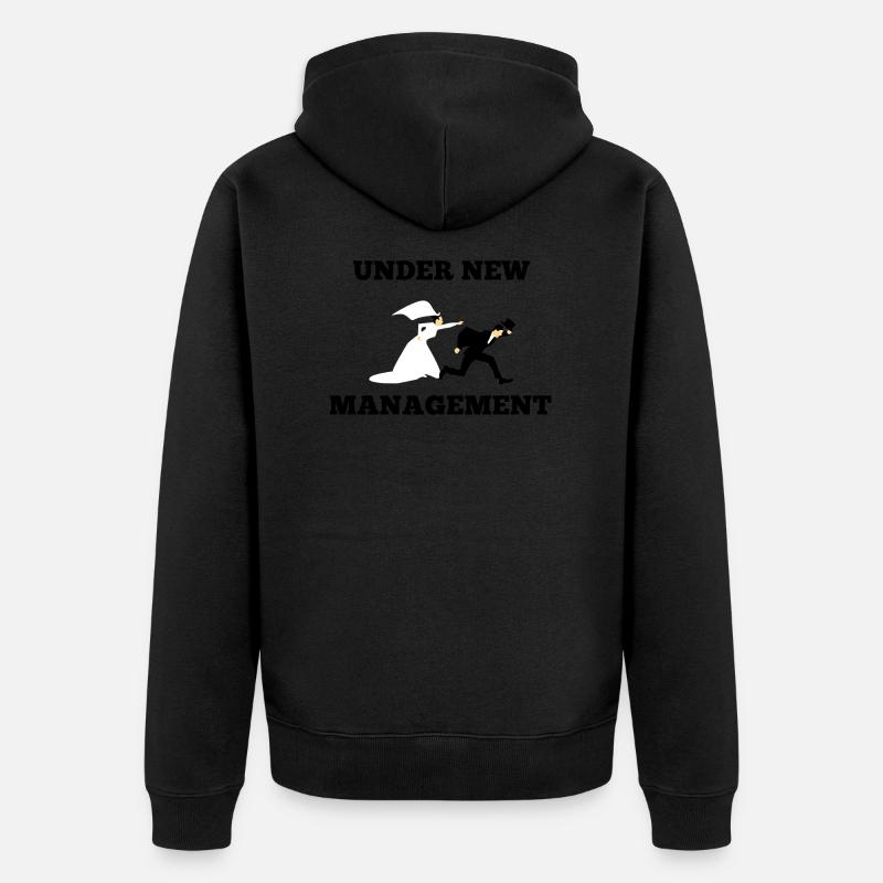 Enterrement de vie de garçon - Veste à capuche bio Premium Unisexe - noir