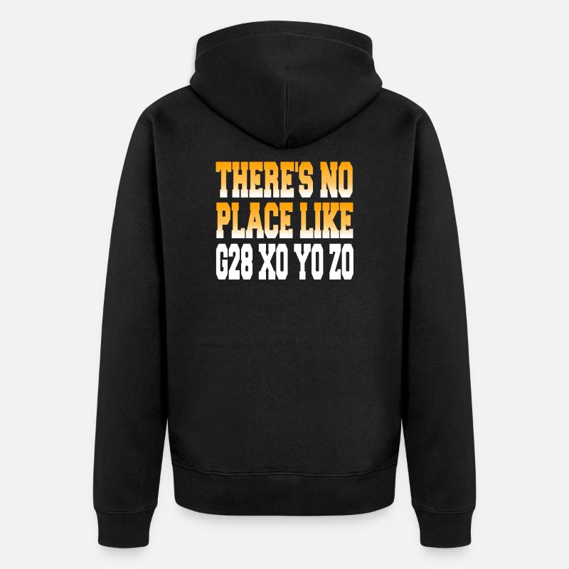 Programmeur - Veste à capuche bio Premium Unisexe - noir