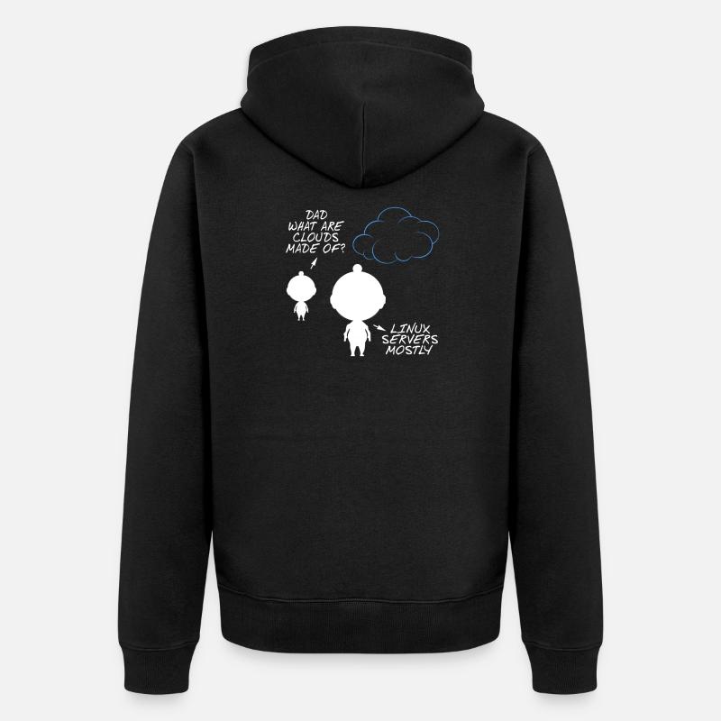 Programmierer - Unisex Premium Bio Zip Hoodie - Schwarz