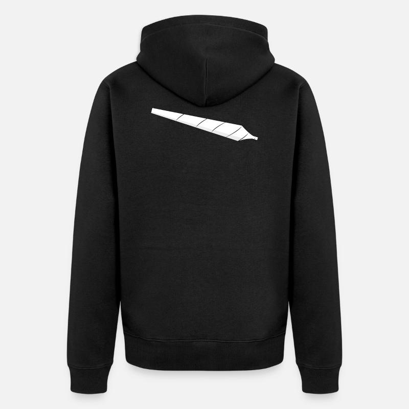 Joint - Unisex Premium Bio Zip Hoodie - Schwarz