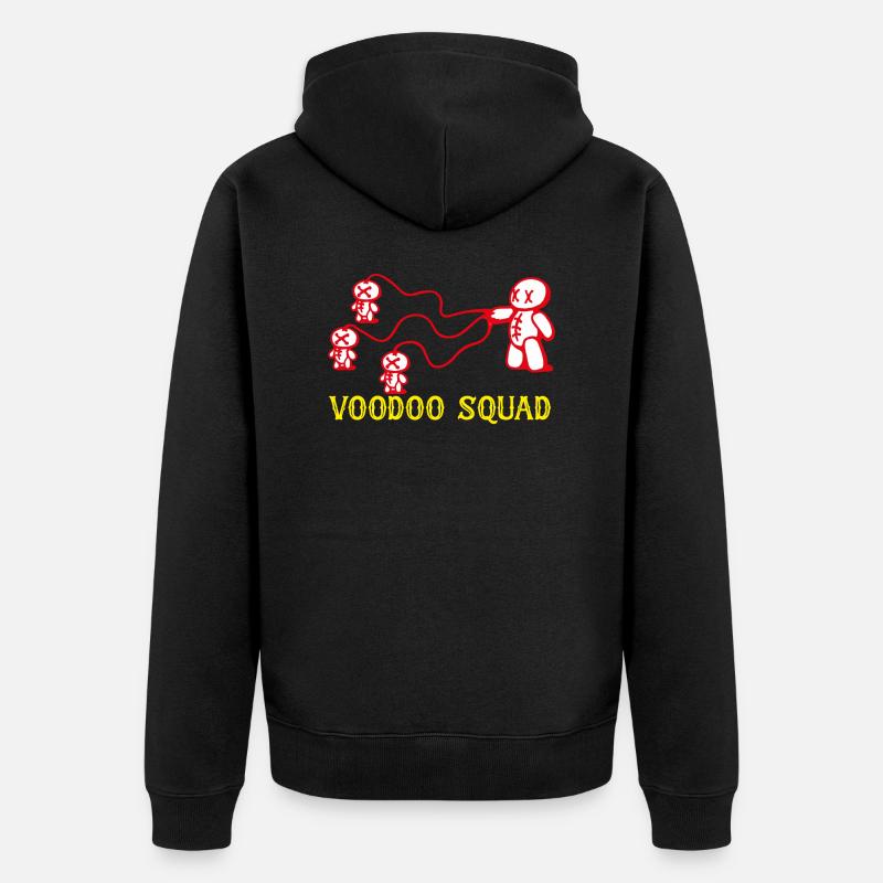 Voodoo Squad - Veste à capuche bio Premium Unisexe - noir