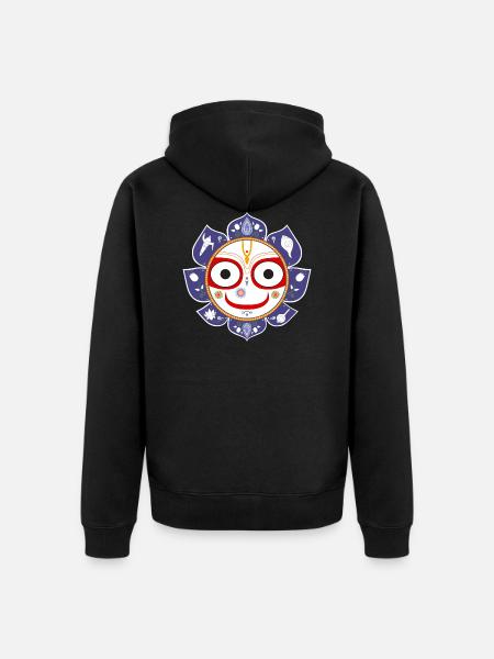 Lord Balaram - Unisex Premium Bio Zip Hoodie - Schwarz