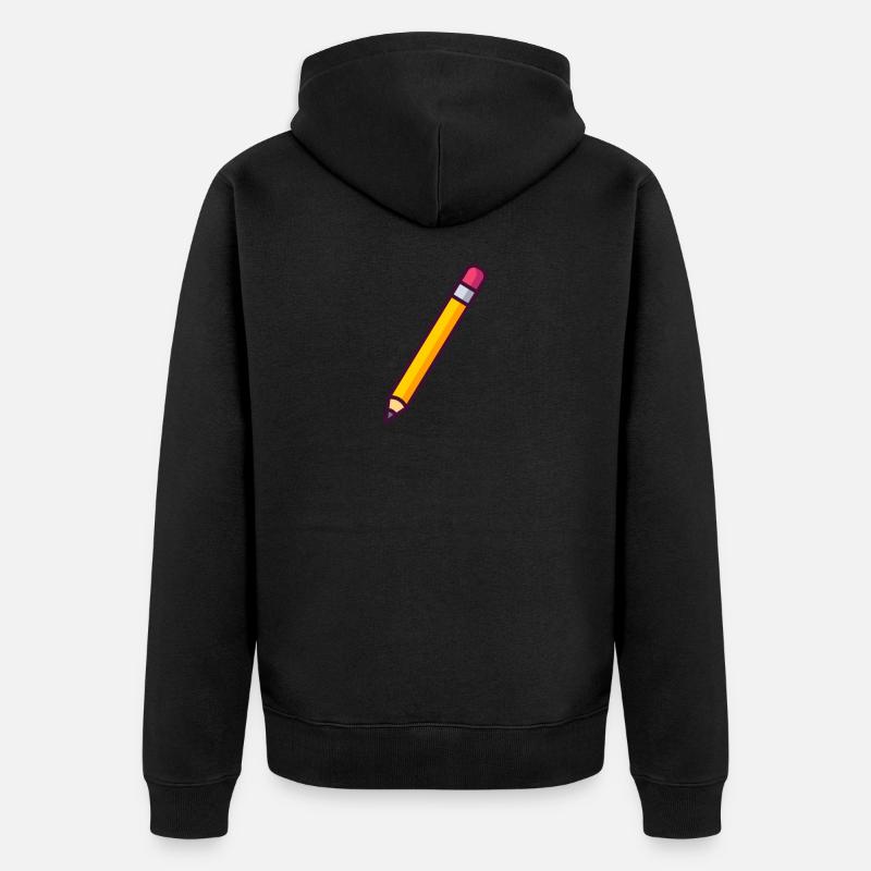 Crayon - Crayon - Veste à capuche bio Premium Unisexe - noir