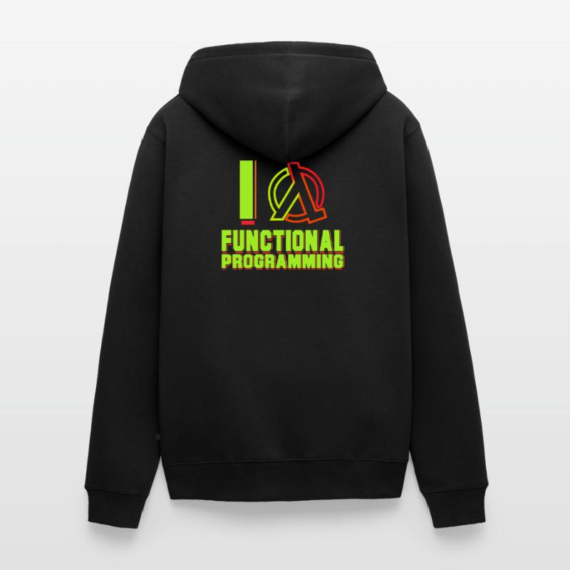 Programmierer Lambda Unisex Premium Bio Zip Hoodie