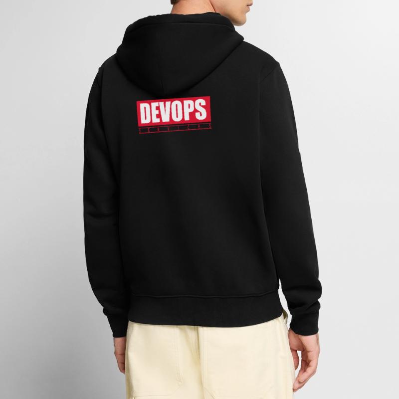 Devops marvelous Unisex Premium Organic Zip Hoodie