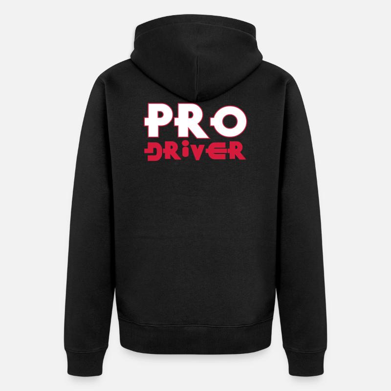 Pro Driver - Veste à capuche bio Premium Unisexe - noir