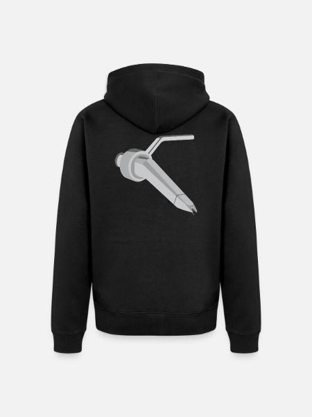 Concorde - Veste à capuche bio Premium Unisexe - noir