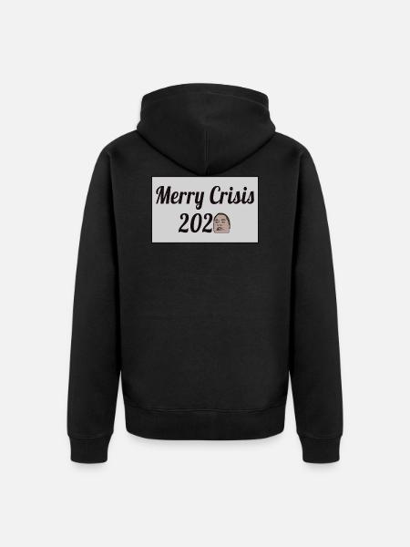 Joyeuse crise 2020 - Veste à capuche bio Premium Unisexe - noir