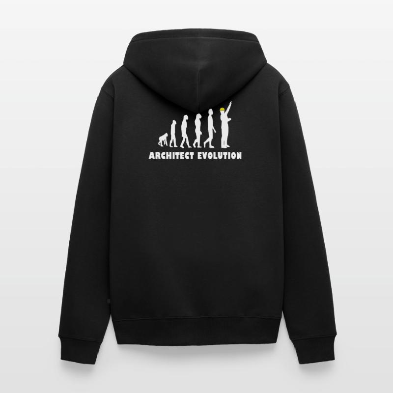 Architecte Evolution Veste à capuche bio Premium Unisexe