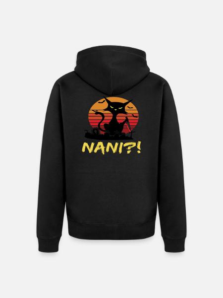 Nani - Veste à capuche bio Premium Unisexe - noir