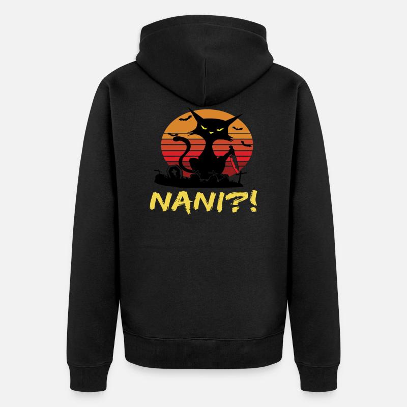 Nani - Veste à capuche bio Premium Unisexe - noir