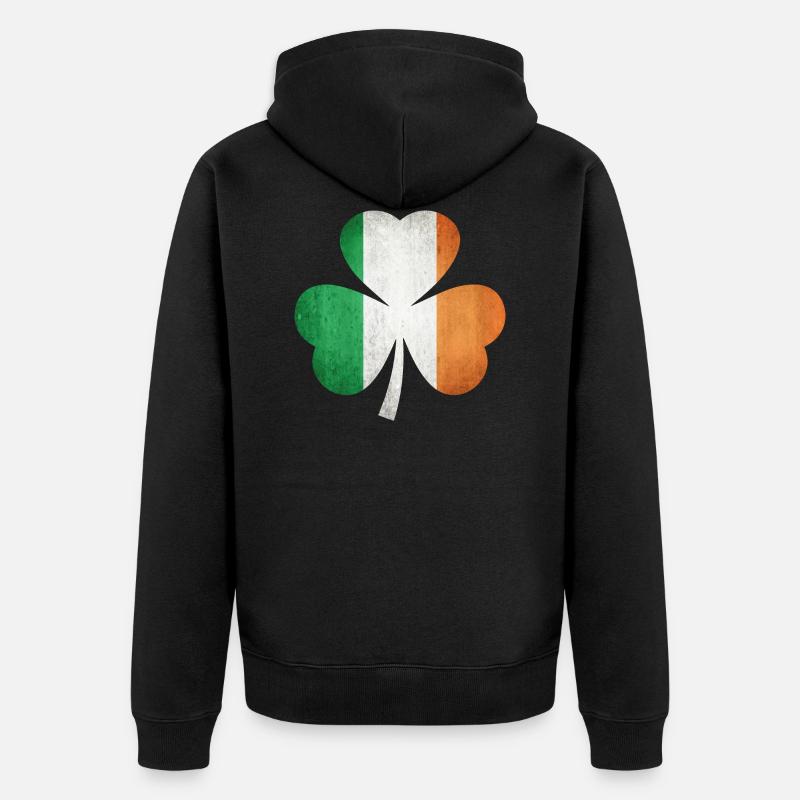 Irish Lover - Veste à capuche bio Premium Unisexe - noir