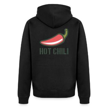 Chili Hot Chili - Veste à capuche bio Premium Unisexe - noir - Dos - Nico (187cm)
