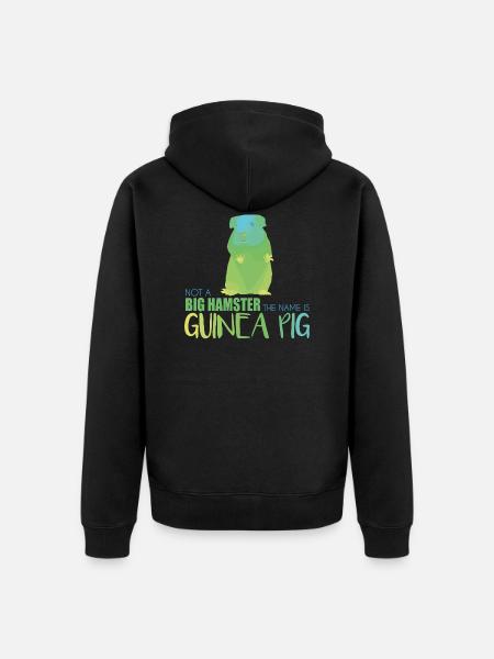 Cobaye Genschenk - Veste à capuche bio Premium Unisexe - noir