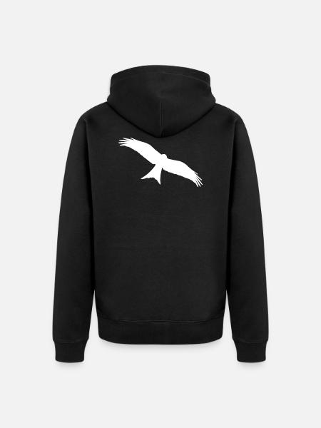 Rot-Milan - Unisex Premium Organic Zip Hoodie - black