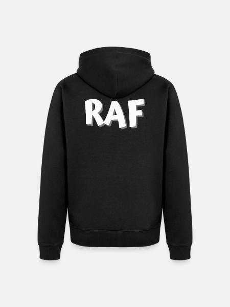 Rien à foutre - Veste à capuche bio Premium Unisexe - noir