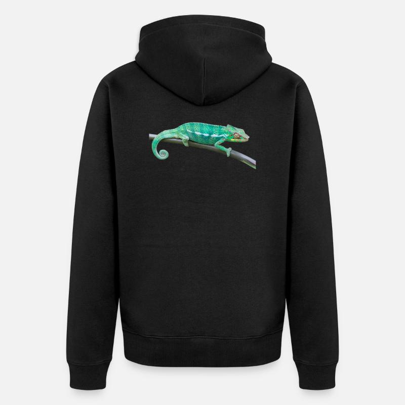 Caméléon - Veste à capuche bio Premium Unisexe - noir