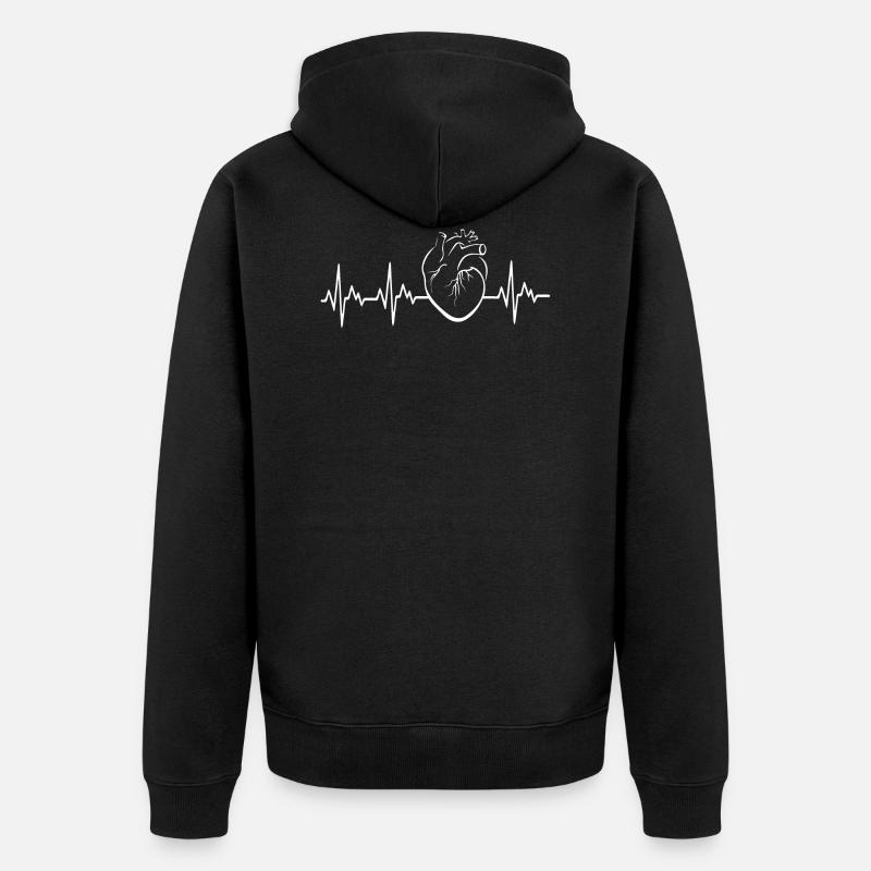 Nurse - Veste à capuche bio Premium Unisexe - noir