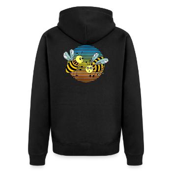 Insectes - Veste à capuche bio Premium Unisexe - noir - Dos - Nico (187cm)
