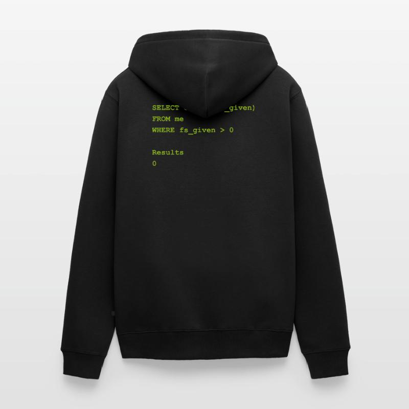Select count geschenk Programming Informatique Veste à capuche bio Premium Unisexe