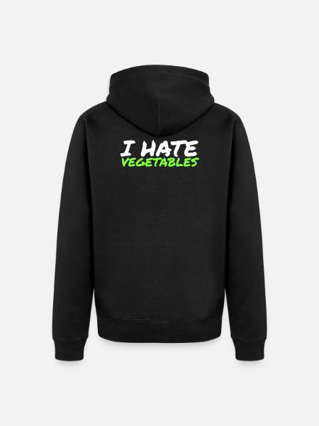 carnivore - Unisex Premium Organic Zip Hoodie - black