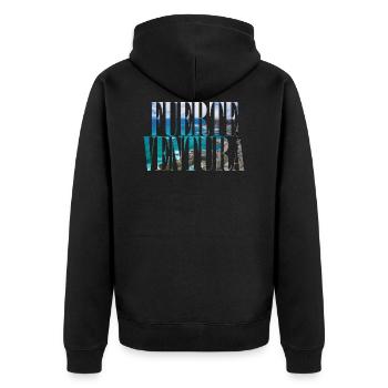Fuerteventura Canaries Canaries Espagne - Veste à capuche bio Premium Unisexe - noir - Dos - Nico (187cm)