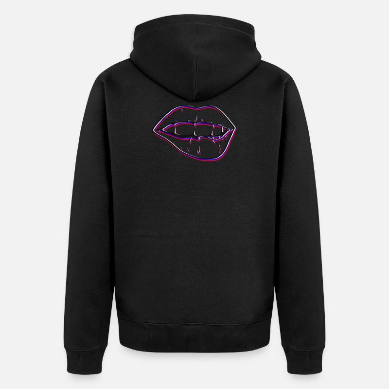 Lipps - Veste à capuche bio Premium Unisexe - noir