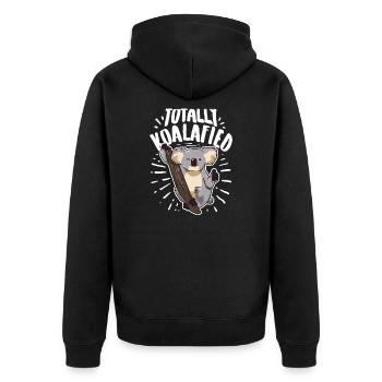 Totally Koalafied - Veste à capuche bio Premium Unisexe - noir - Dos - Nico (187cm)