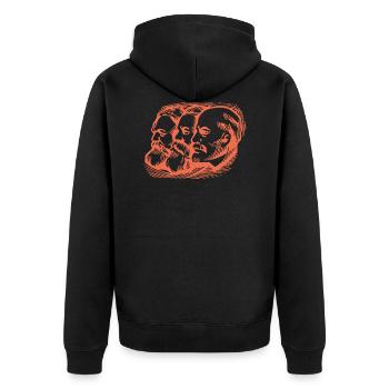 Chemnitz cadeau Karl Marx Marxisme - Veste à capuche bio Premium Unisexe - noir - Dos - Nico (187cm)