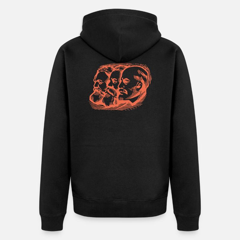 Chemnitz cadeau Karl Marx Marxisme - Veste à capuche bio Premium Unisexe - noir