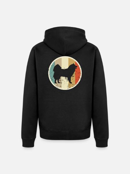 Eurasier - Unisex Premium Bio Zip Hoodie - Schwarz
