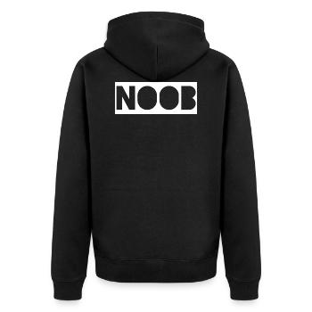 Noob - Veste à capuche bio Premium Unisexe - noir - Dos - Nico (187cm)