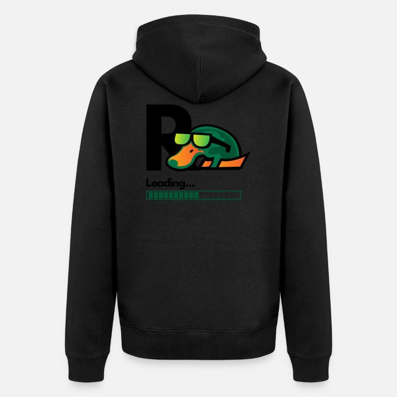 Chargement de la pension - Veste à capuche bio Premium Unisexe - noir