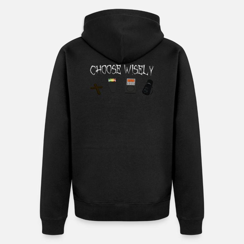 Choisissez judicieusement Phasmo - Veste à capuche bio Premium Unisexe - noir