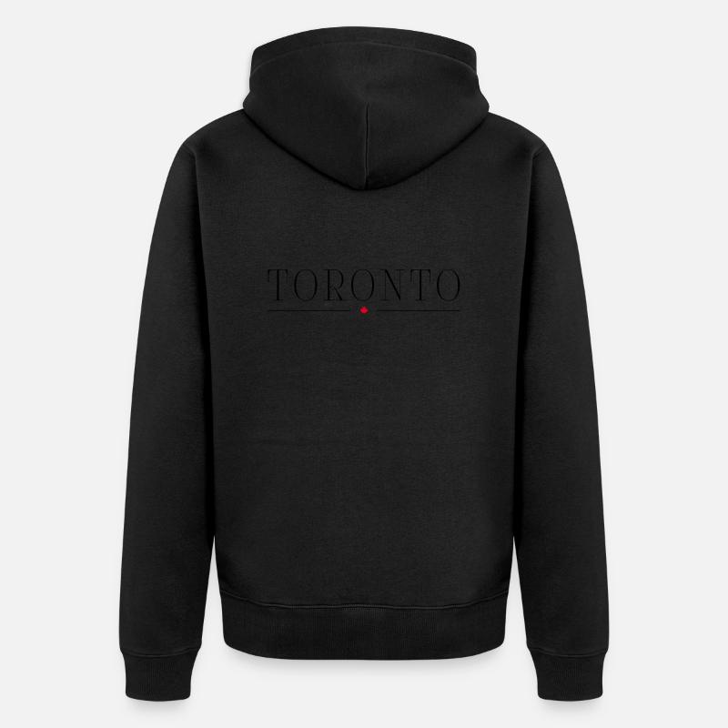 J’adore Toronto - Veste à capuche bio Premium Unisexe - noir