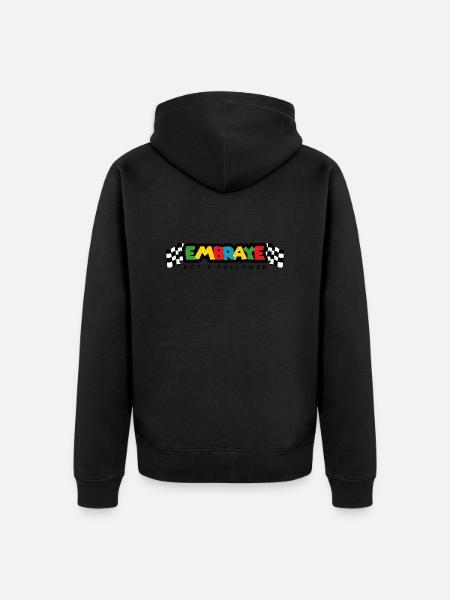 mario kart - Veste à capuche bio Premium Unisexe - noir