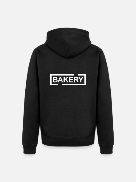 Backen Baking - Veste à capuche bio Premium Unisexe - noir