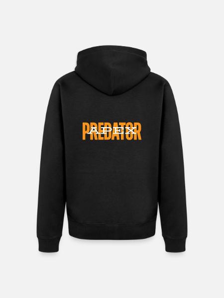 Apex Predator - Graphics Tee - Unisex Premium Organic Zip Hoodie - black