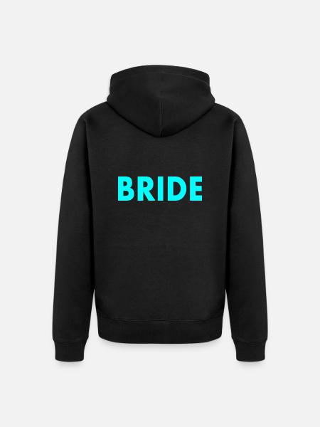 Bride - Veste à capuche bio Premium Unisexe - noir