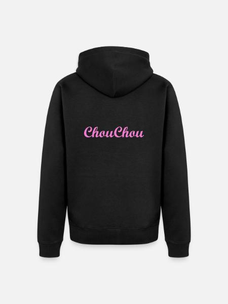 Chouchou - Veste à capuche bio Premium Unisexe - noir